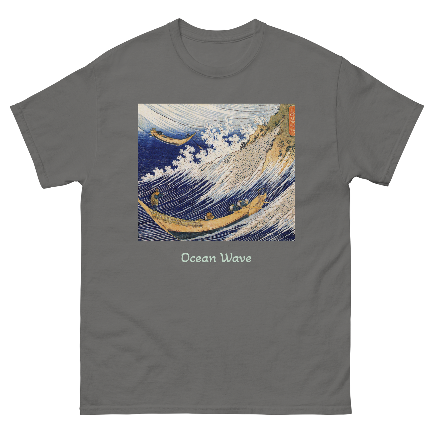 ocean-wave-art-studio-elvira-unisex-classic-tee-charcoal