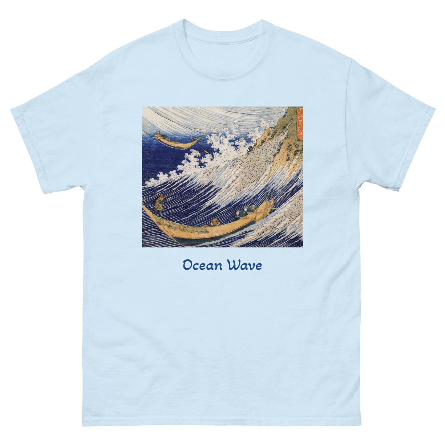 ocean-wave-art-studio-elvira-unisex-classic-tee-light-blue
