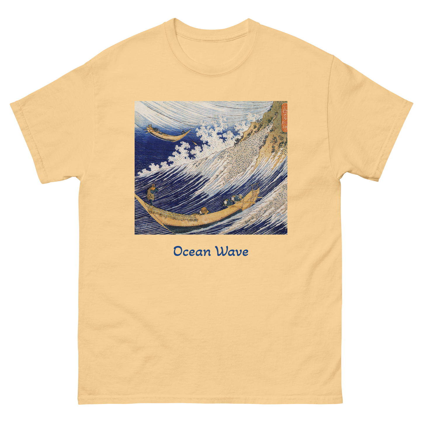 ocean-wave-art-studio-elvira-unisex-classic-tee-yellow-haze