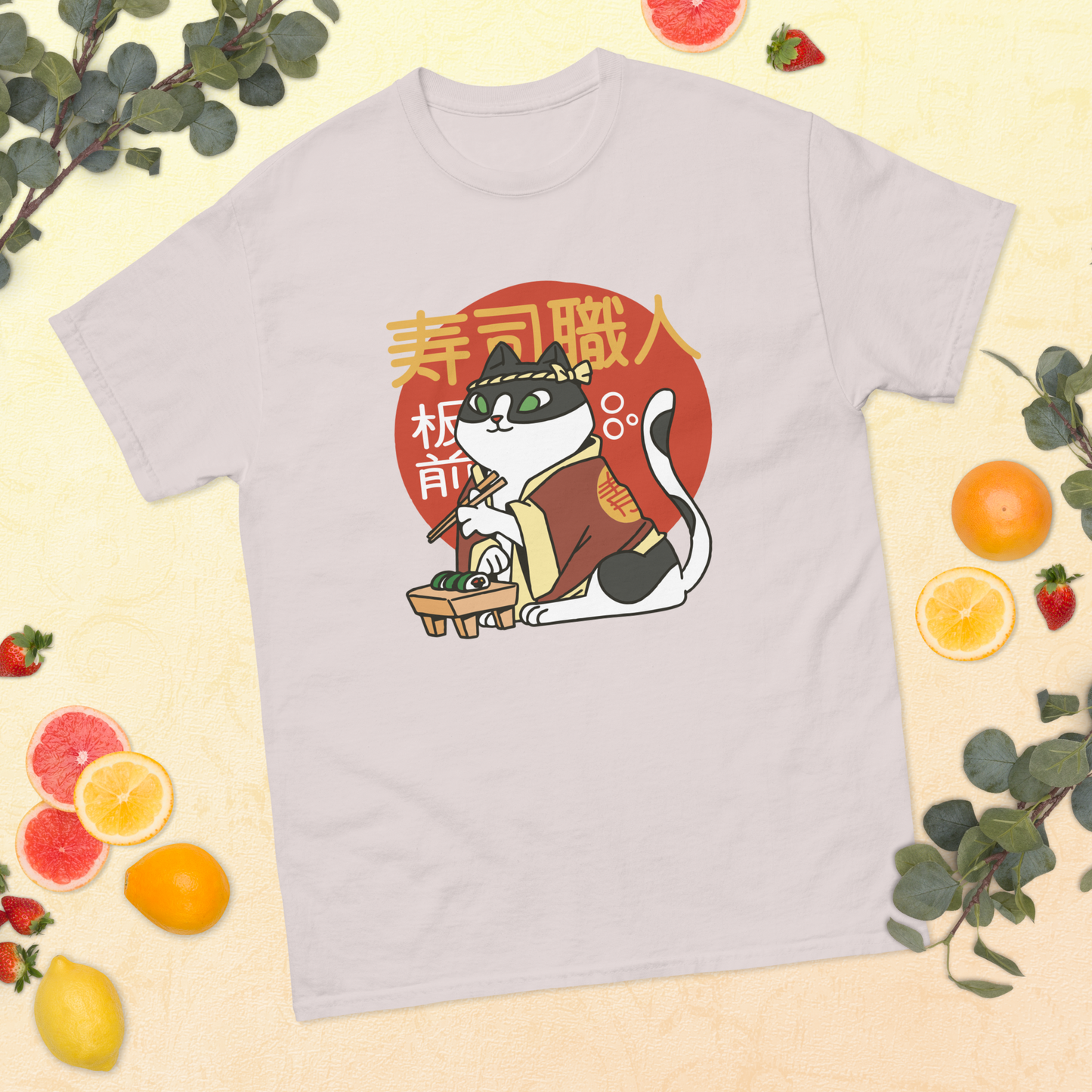 ramen-cat-art-studio-elvira-unisex-classic-tee-ice-grey