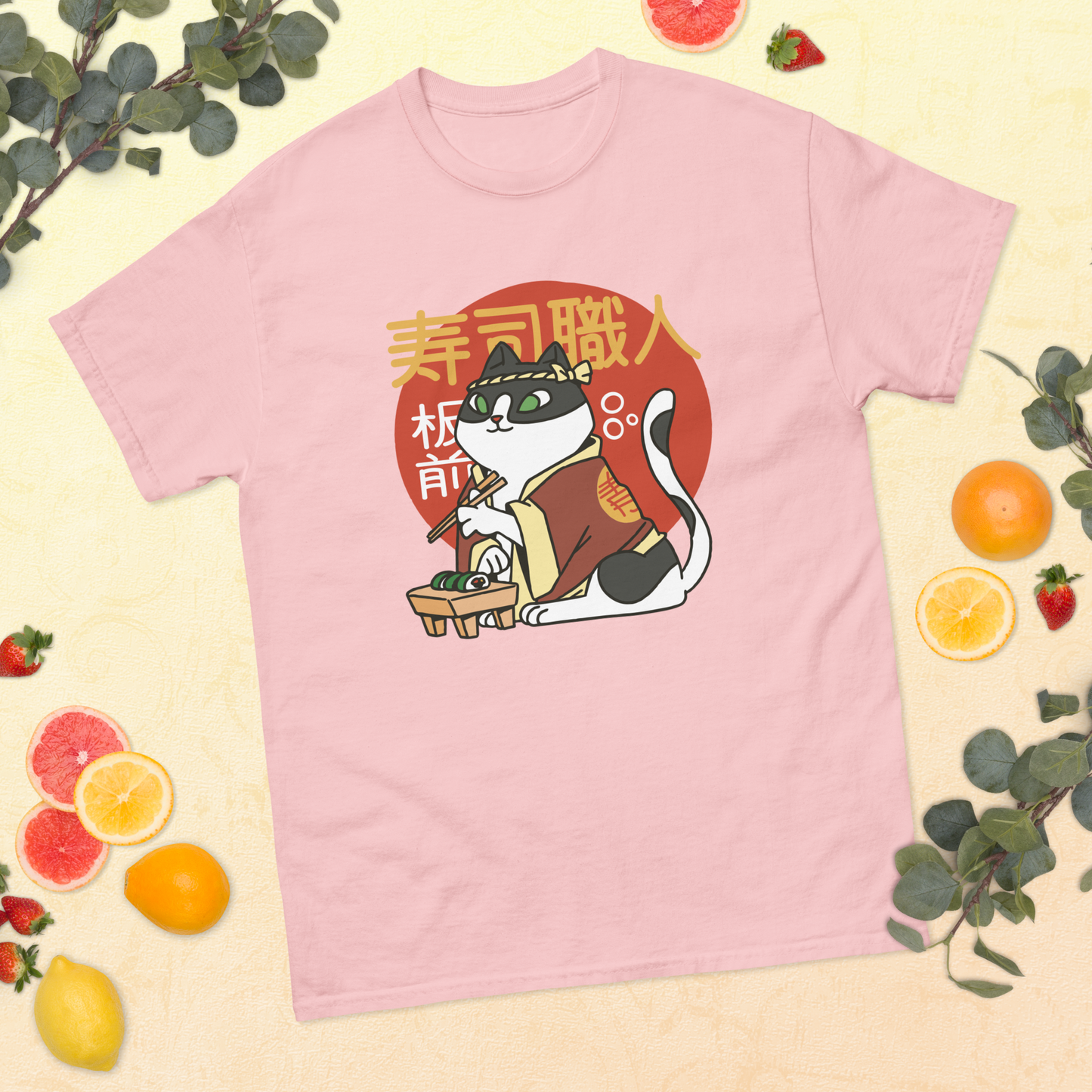 ramen-cat-art-studio-elvira-unisex-classic-tee-light-pink
