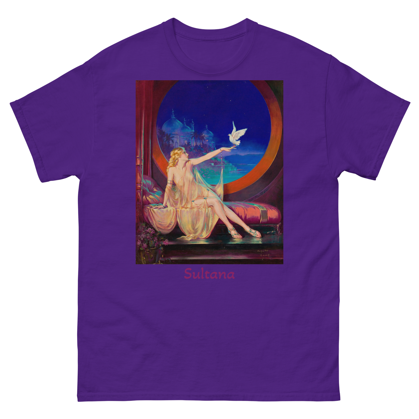 sultana-art-studio-elvira-unisex-classic-tee-purple