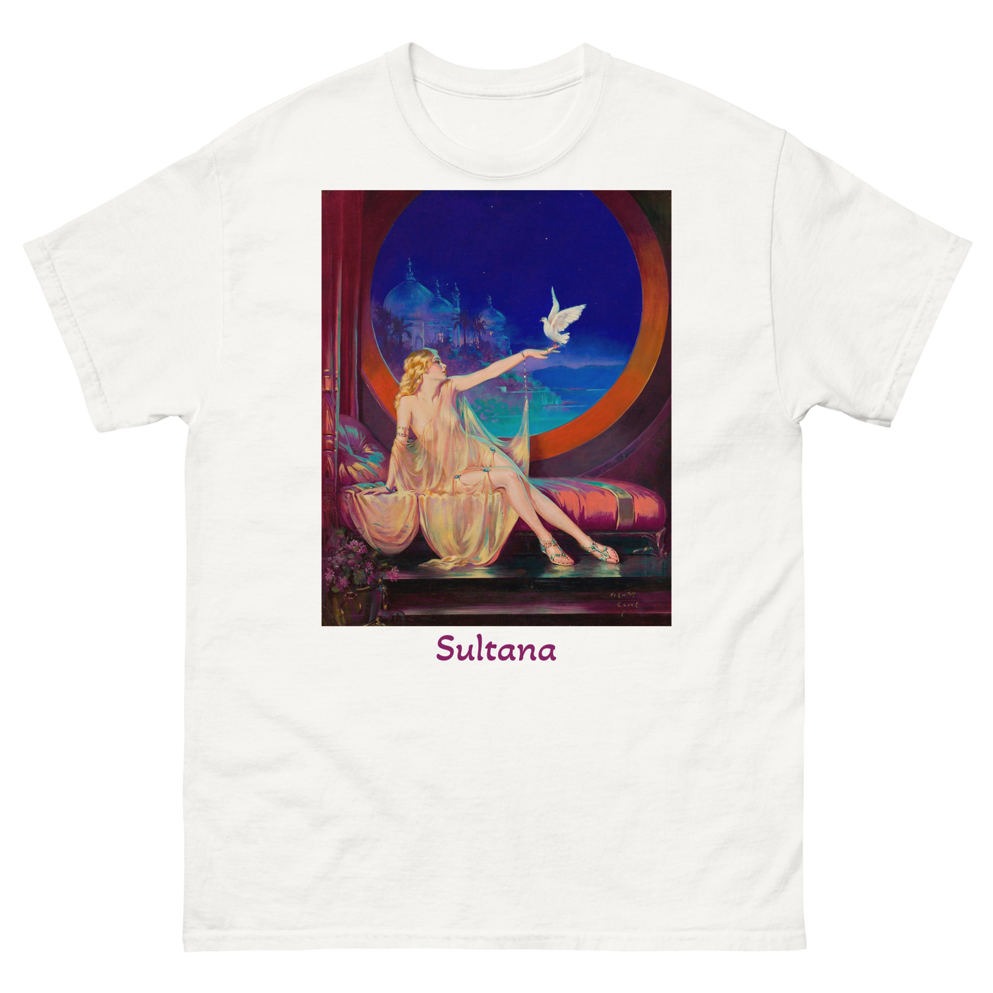 sultana-art-studio-elvira-unisex-classic-tee-white