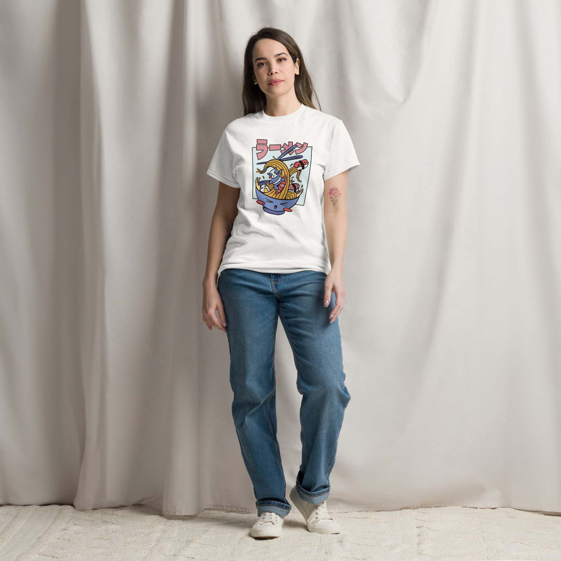 tasty-ramen-art-studio-elvira-unisex-classic-tee-front-white
