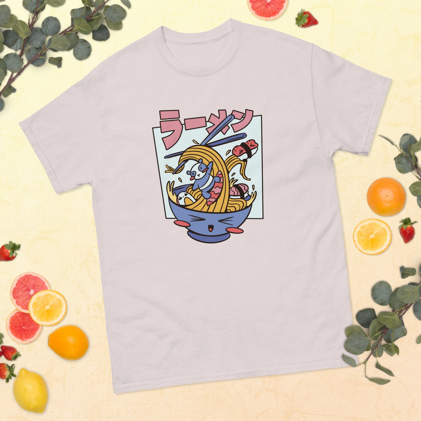 tasty-ramen-art-studio-elvira-unisex-classic-tee-ice-grey